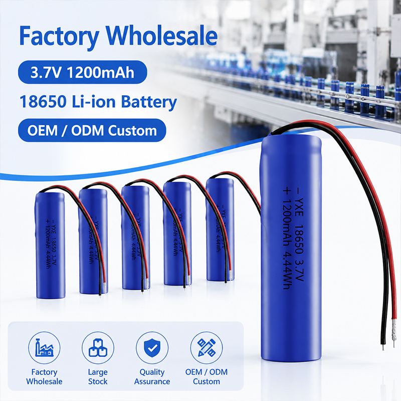 3.7 V 2000mAh 18650 Li-ion Battery