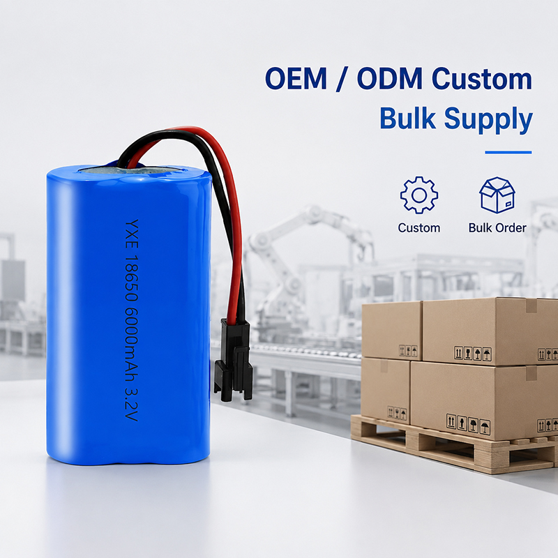 3.2V 6000mAh lithium battery pack