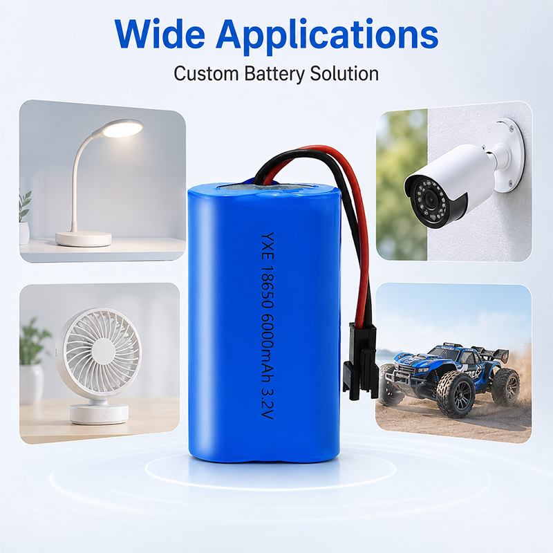 3.2V 6000mAh lithium battery pack