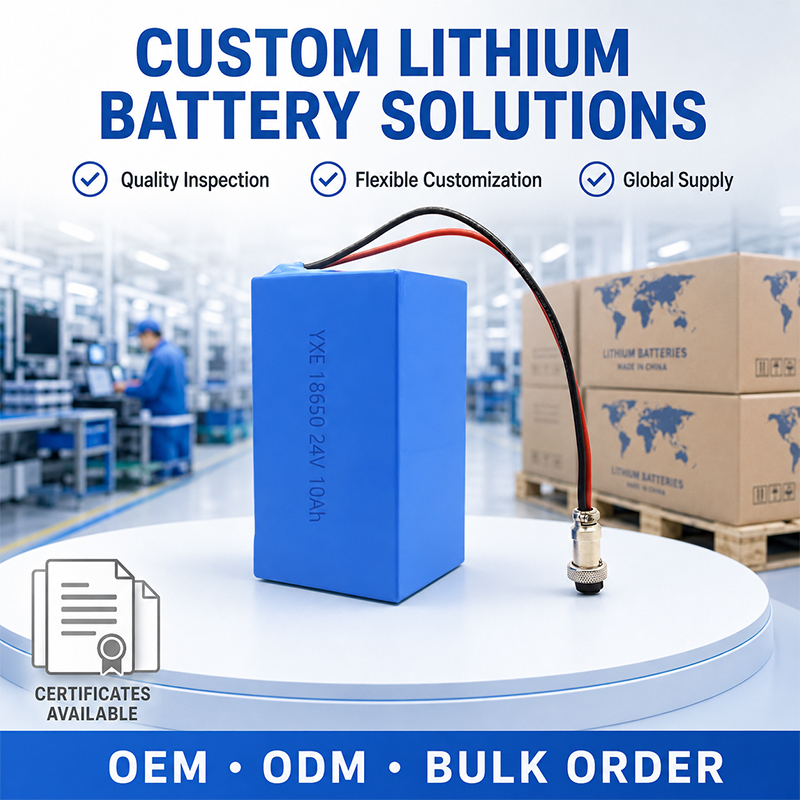 24 V 10Ah 18650 Li-ion Battery