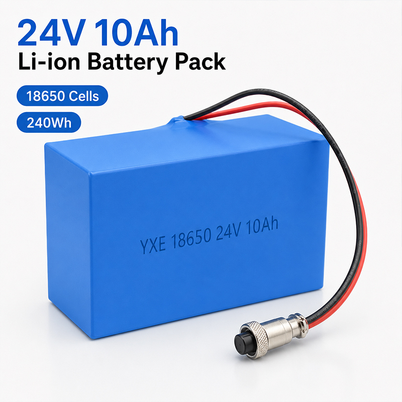 24 V 10Ah 18650 Li-ion Battery