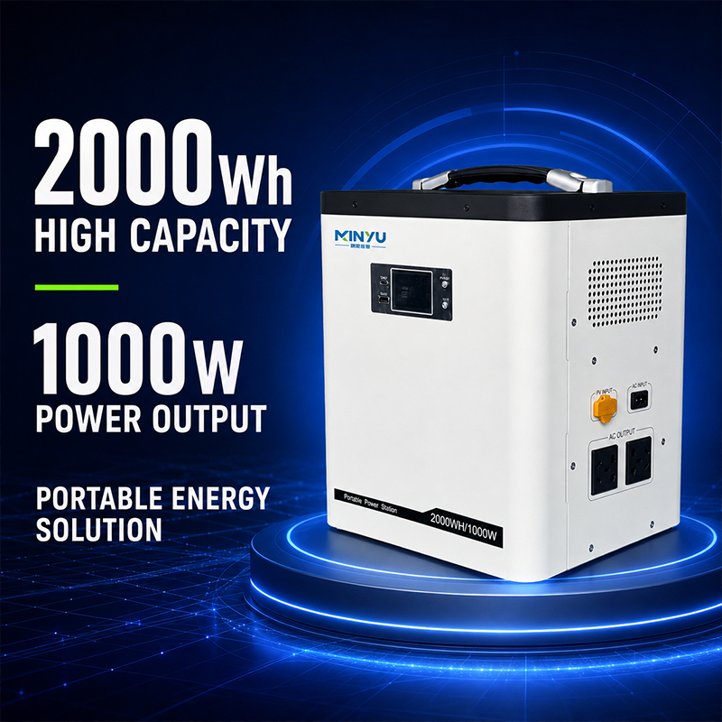 Portable Power Stations 2000Wh 1000W