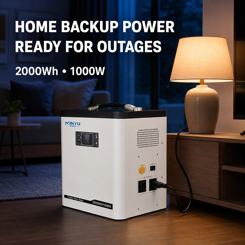 Portable Power Stations 2000Wh 1000W