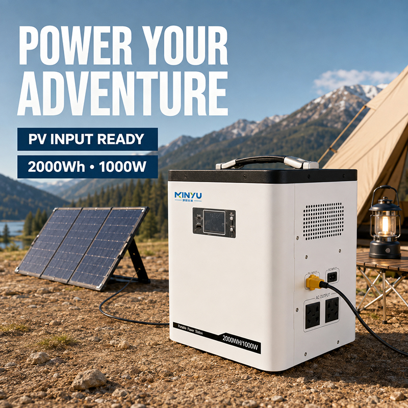 Portable Power Stations 2000Wh 1000W