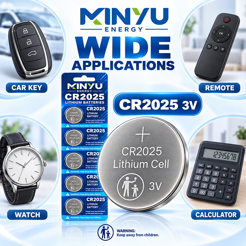 CR2025lithium coin cell battery