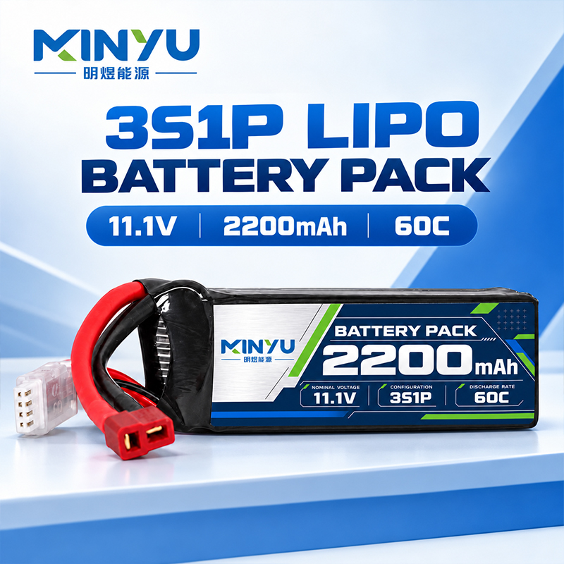 2200mAh 11V 60C Drone Battery