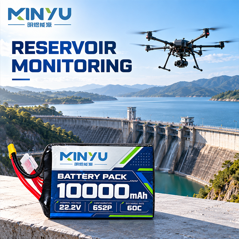 10000mAh 22V 60C Drone Battery