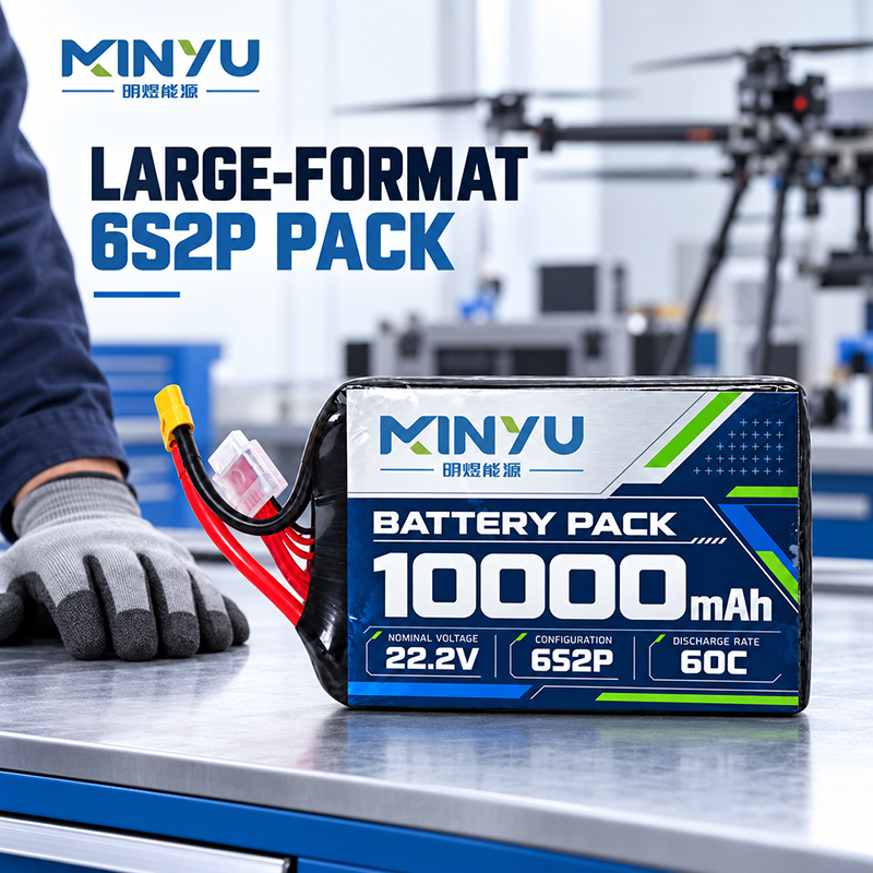 10000mAh 22V 60C Drone Battery