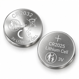 CR2032 lithium coin cell battery